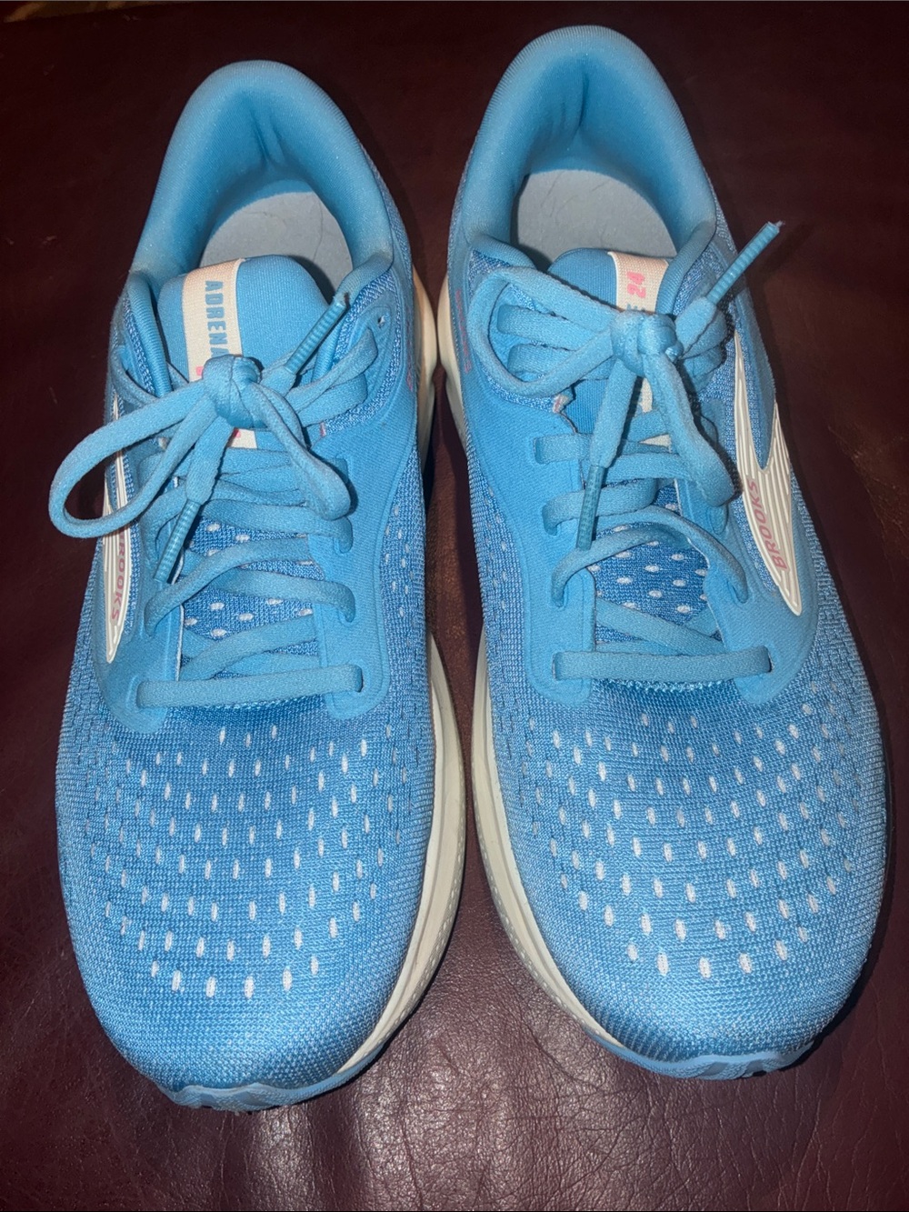 Brooks Women's Sky Blue Knit Running Shoes